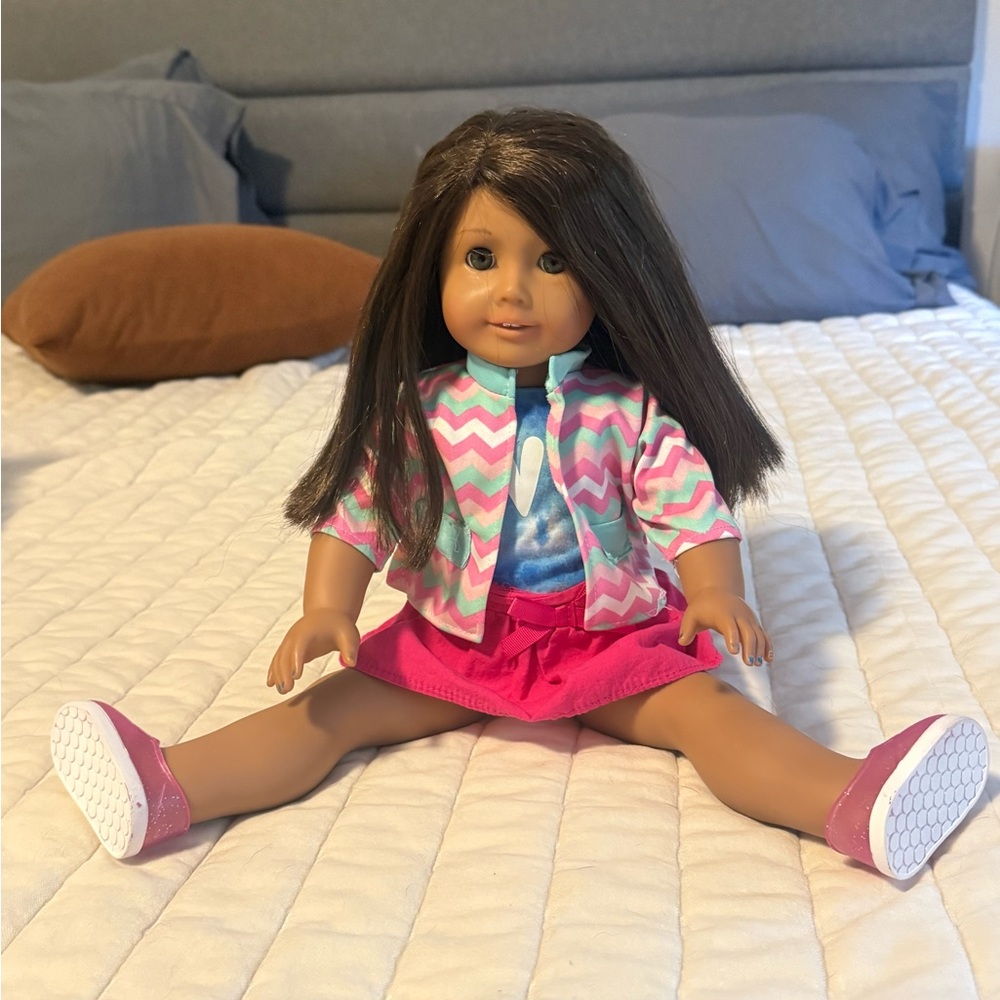 American Girl doll + clothing and accessories